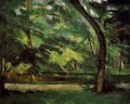 The Etang des Soeurs at Osny Paul Cezanne woods forest